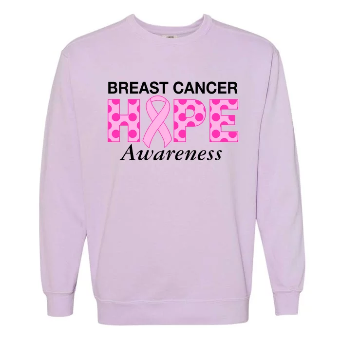 Hope Breast Cancer Awaraness Garment-Dyed Sweatshirt