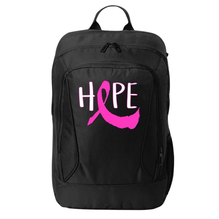 Hope Breast Cancer Awareness Logo City Backpack