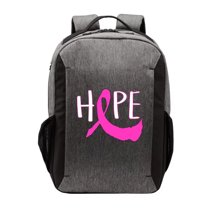 Hope Breast Cancer Awareness Logo Vector Backpack