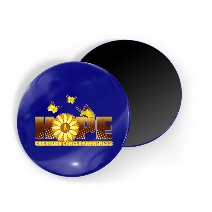 Hope Childhood Cancer Awareness Magnet