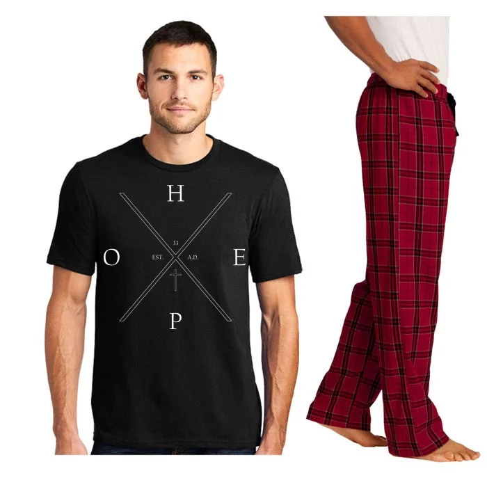 Hope Est. 33 AD Christian Pajama Set