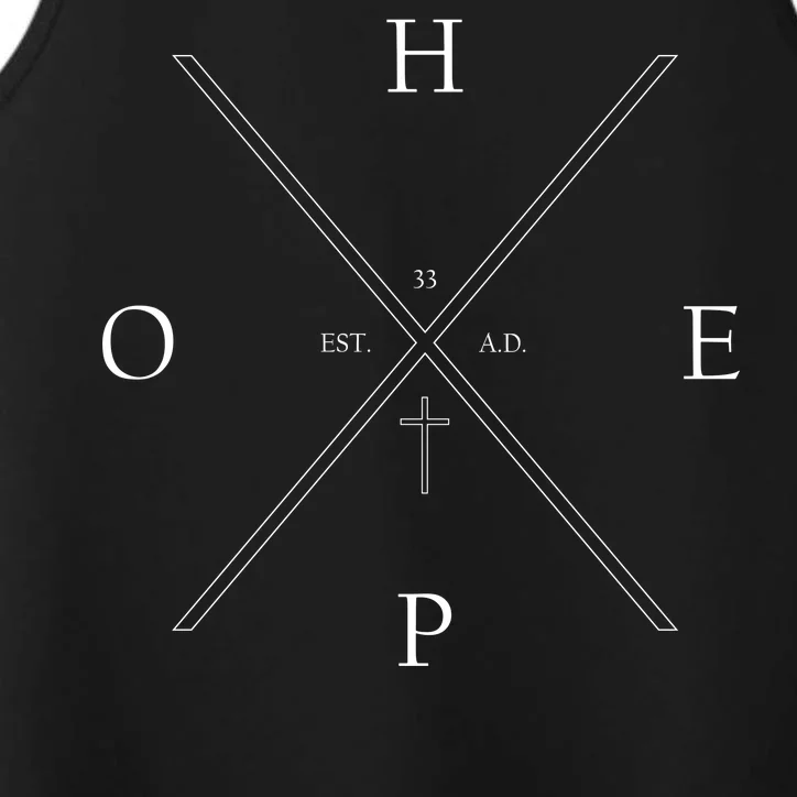 Hope Est. 33 AD Christian Performance Tank