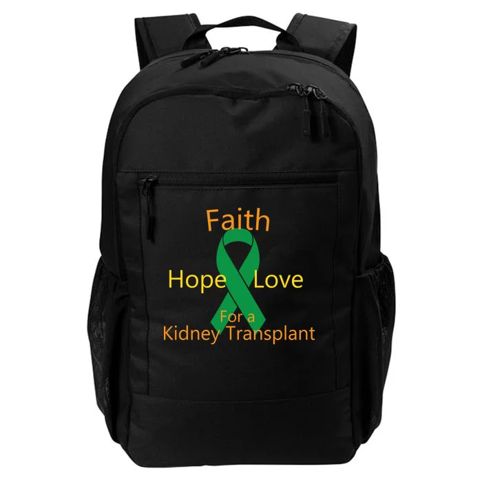 Hope Faith Love For A Kidney Transplant Daily Commute Backpack