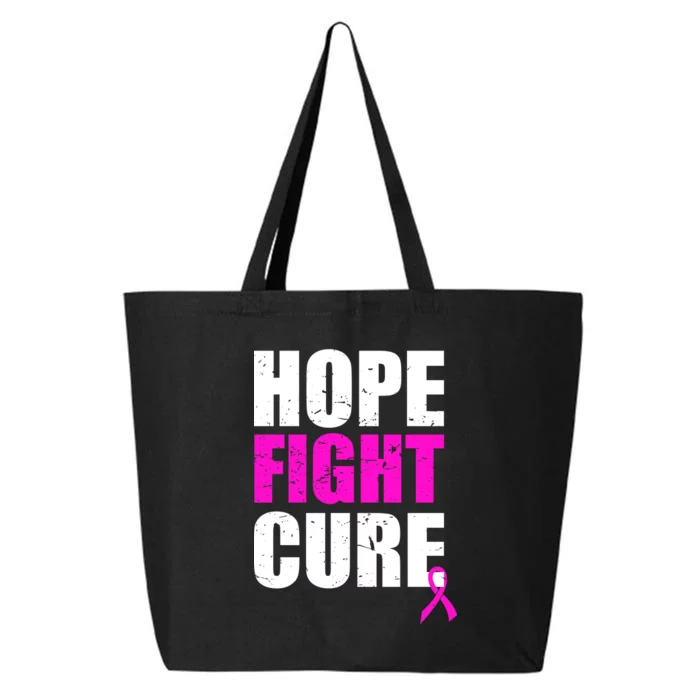 Hope Fight Cure Breast Cancer 25L Jumbo Tote