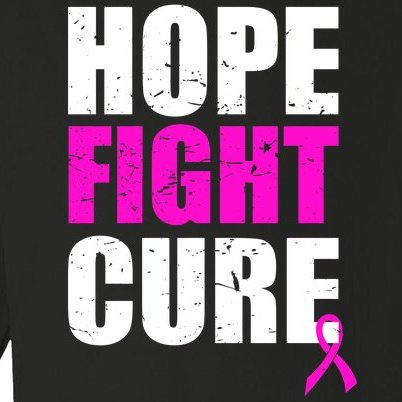 Hope Fight Cure Breast Cancer Toddler Long Sleeve Shirt