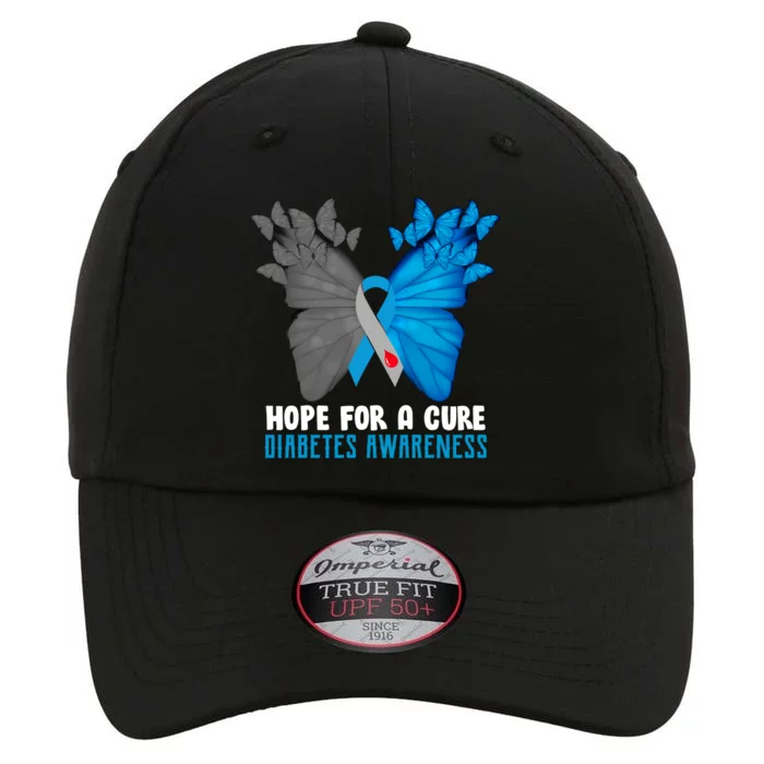 Hope For A Cure Diabetes Awareness Butterfly The Original Performance Cap