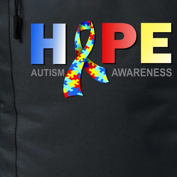 Hope For Autism Awareness Tribute Daily Commute Backpack