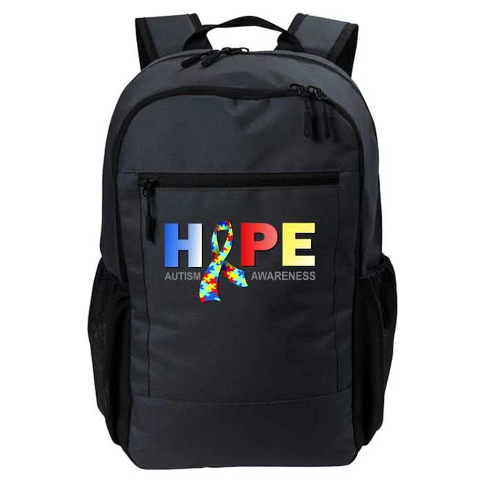 Hope For Autism Awareness Tribute Daily Commute Backpack