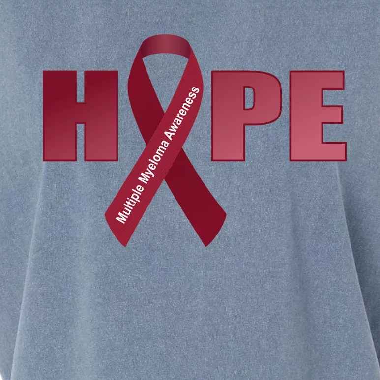 Hope For Multiple Myeloma Awareness Tribute Garment-Dyed Women's Muscle Tee