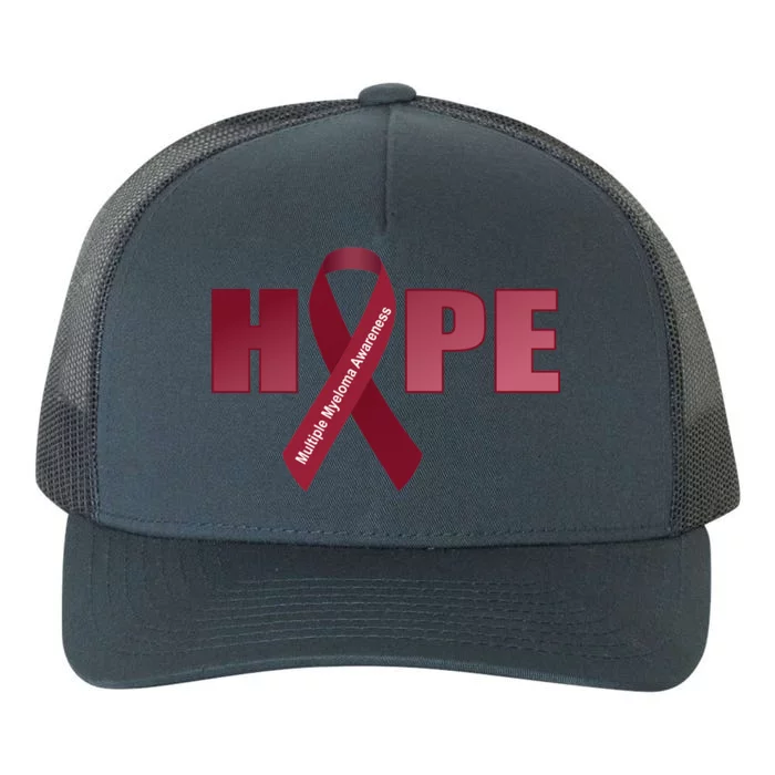 Hope For Multiple Myeloma Awareness Tribute Yupoong Adult 5-Panel Trucker Hat