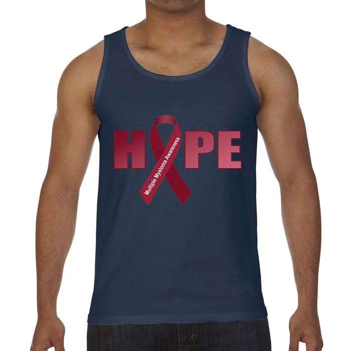 Hope For Multiple Myeloma Awareness Tribute Comfort Colors® Tank Top