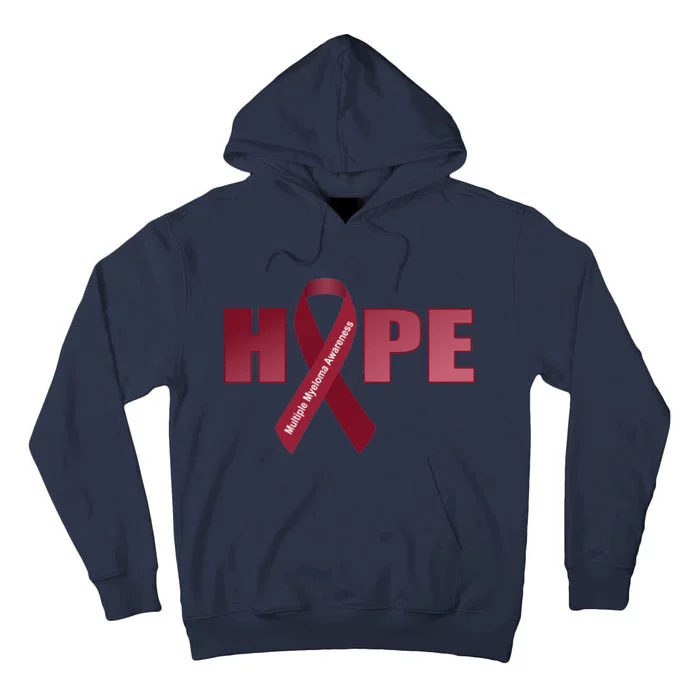 Hope For Multiple Myeloma Awareness Tribute Tall Hoodie