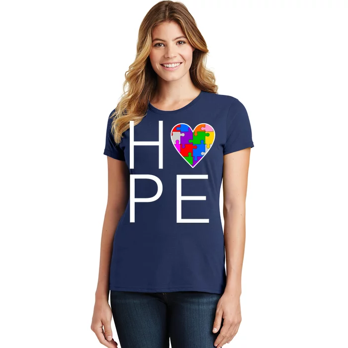 Hope Love Autism Women's T-Shirt