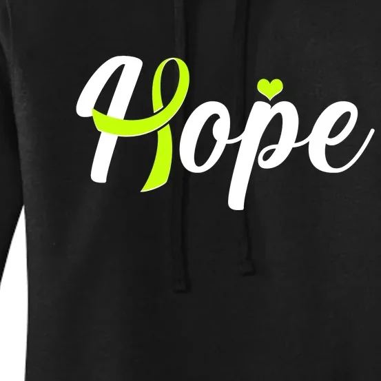 Hope Lymphoma Cancer Awareness Women's Pullover Hoodie