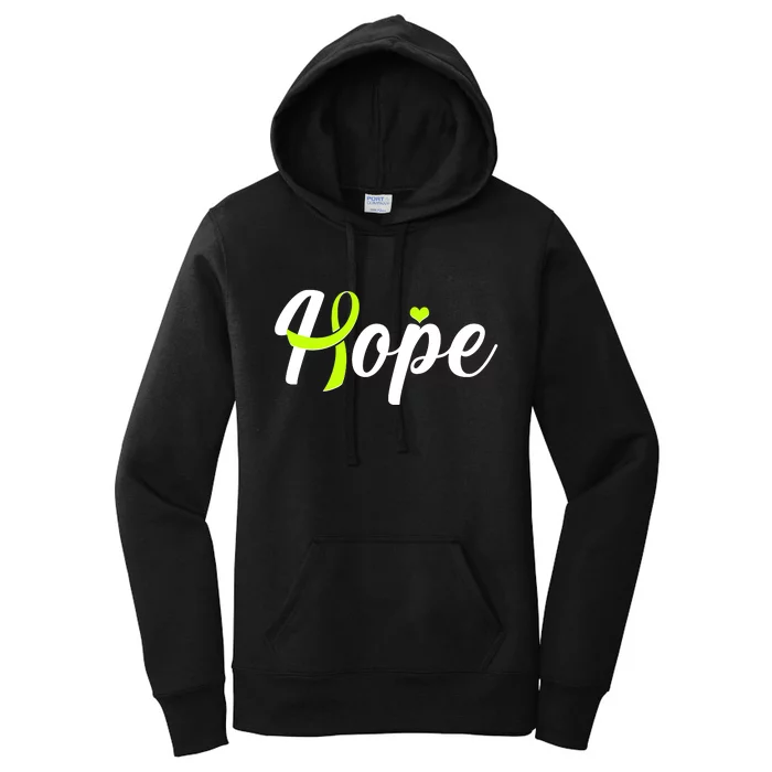 Hope Lymphoma Cancer Awareness Women's Pullover Hoodie