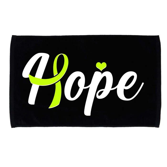 Hope Lymphoma Cancer Awareness Microfiber Hand Towel