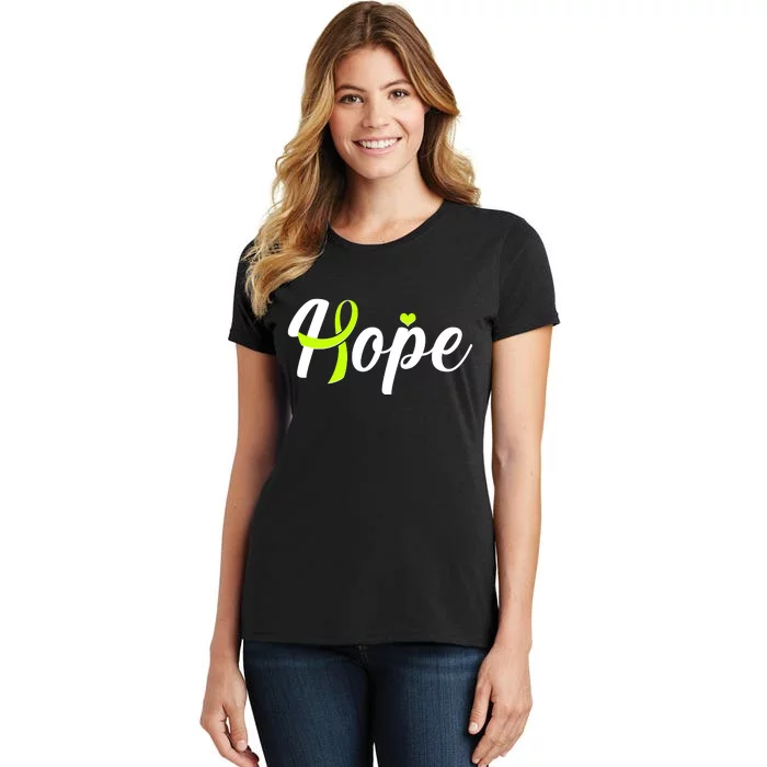 Hope Lymphoma Cancer Awareness Women's T-Shirt