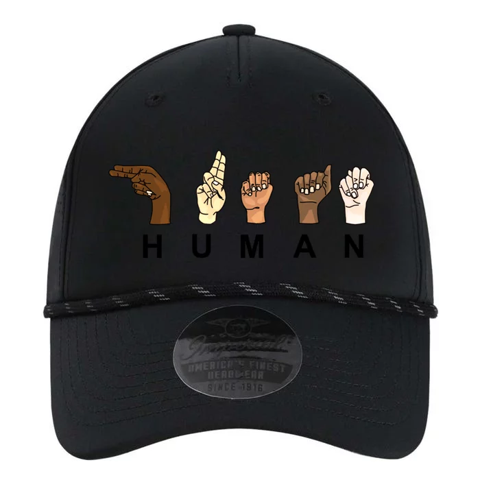 Hu One Race Statet Sign Language Respect Gift Performance The Dyno Cap