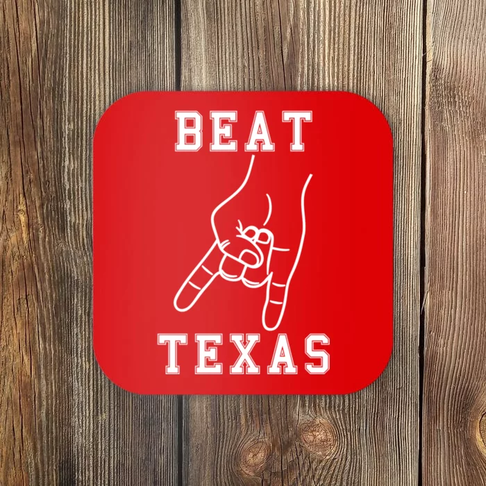 Horns Down Beat Texas Football Coaster