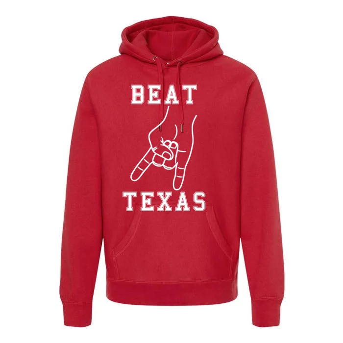 Horns Down Beat Texas Football Premium Hoodie