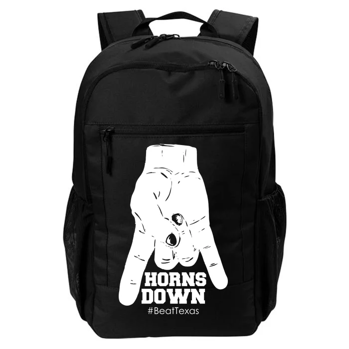 Horns Down #BeatTexas Beat Texas Daily Commute Backpack