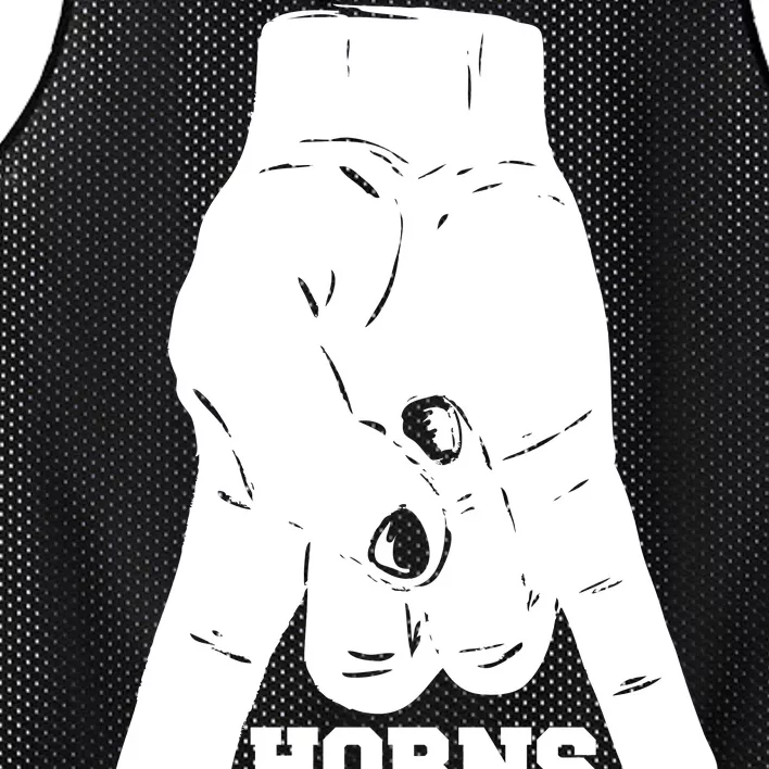 Horns Down #BeatTexas Beat Texas Mesh Reversible Basketball Jersey Tank