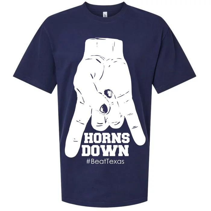 Horns Down #BeatTexas Beat Texas Sueded Cloud Jersey T-Shirt