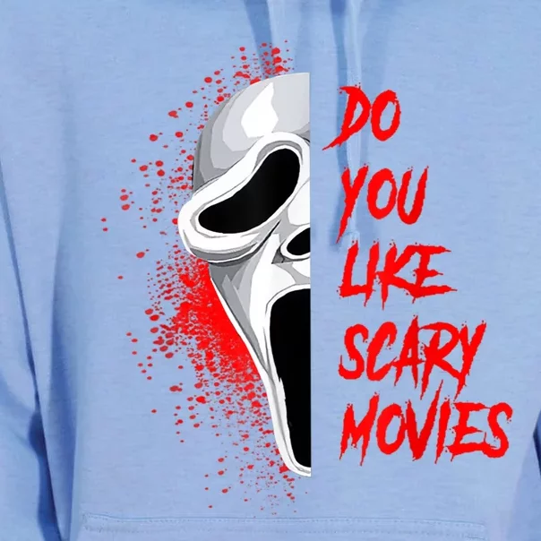 Horror Do You Like Scary Movie Ghostface Unisex Surf Hoodie