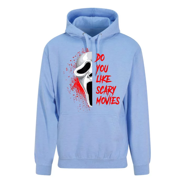 Horror Do You Like Scary Movie Ghostface Unisex Surf Hoodie