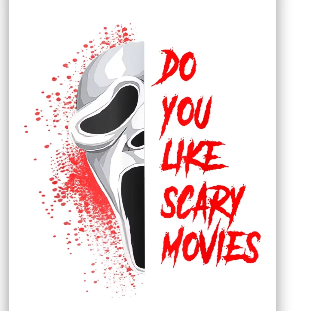 Scary Face Poster 
