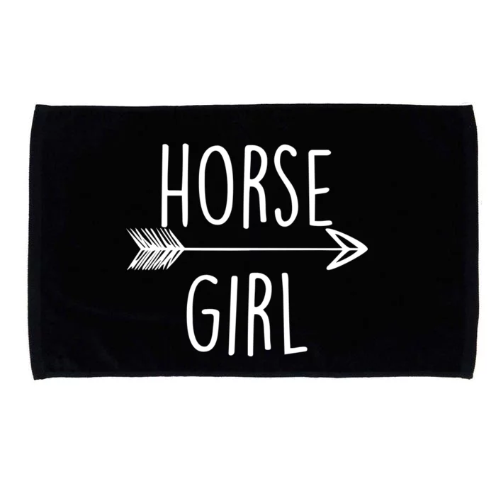 Horse Girl Microfiber Hand Towel