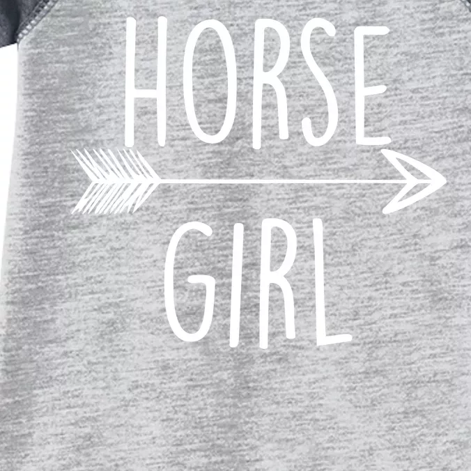 Horse Girl Infant Baby Jersey Bodysuit