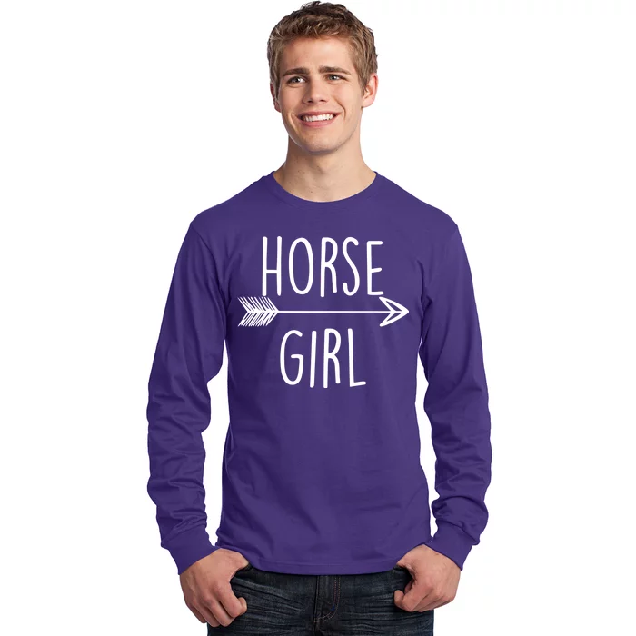 Horse Girl Long Sleeve Shirt