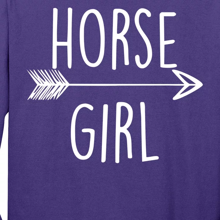 Horse Girl Long Sleeve Shirt