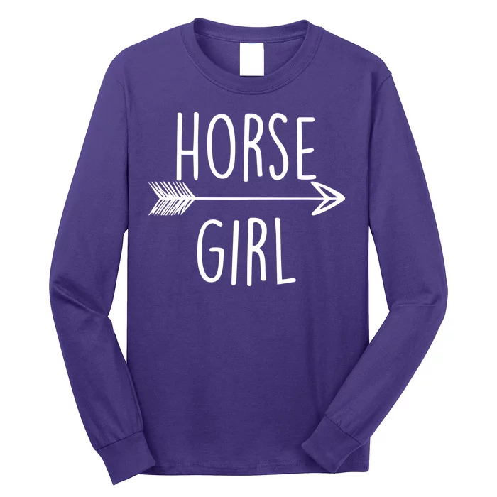 Horse Girl Long Sleeve Shirt