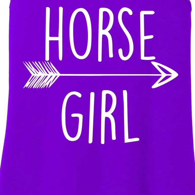 Horse Girl Ladies Essential Tank