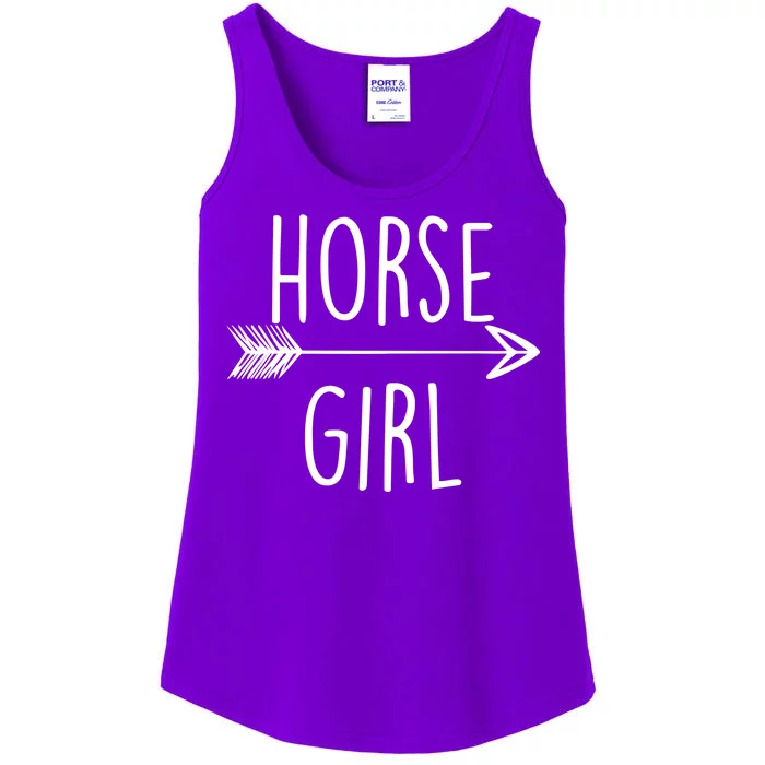 Horse Girl Ladies Essential Tank