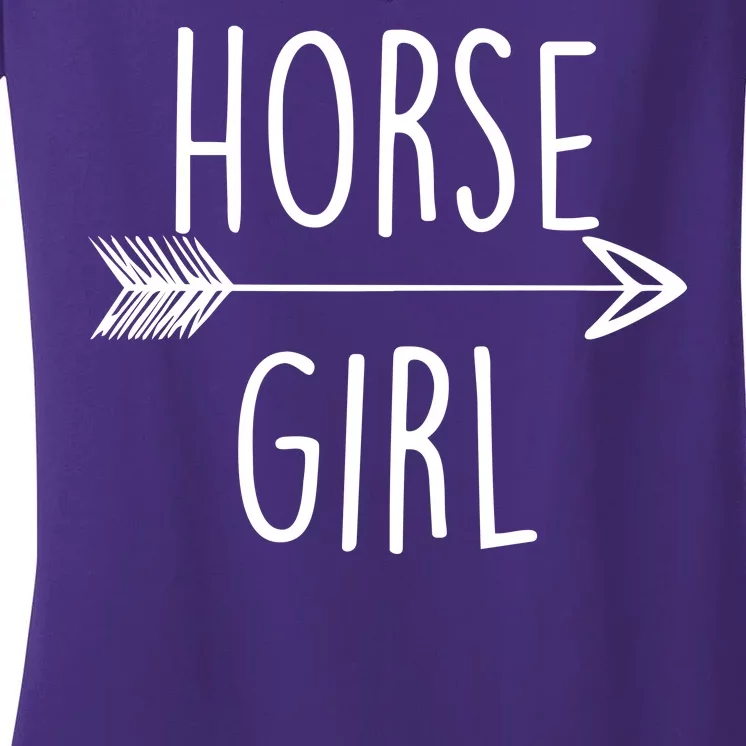 Horse Girl Women's V-Neck T-Shirt