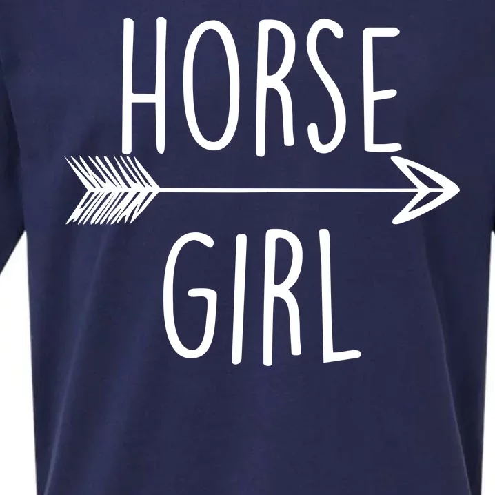 Horse Girl Sueded Cloud Jersey T-Shirt