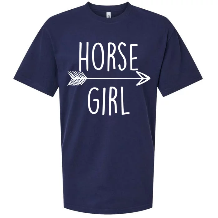 Horse Girl Sueded Cloud Jersey T-Shirt