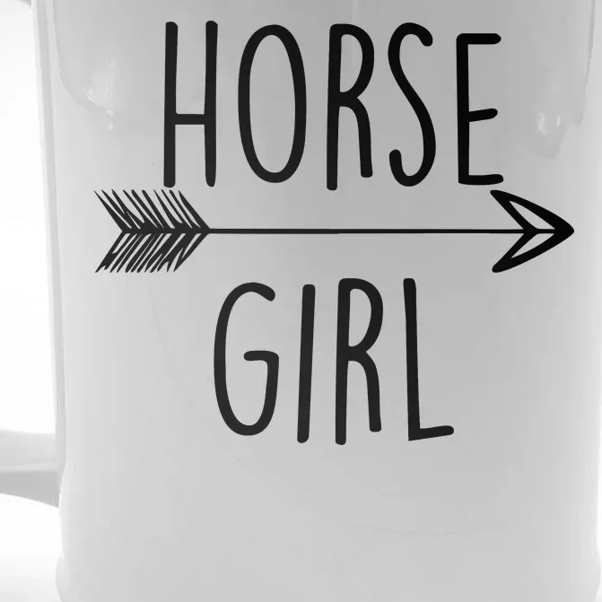 Horse Girl Front & Back Beer Stein