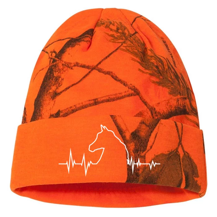 Horse Heart Beat Kati - 12in Camo Beanie