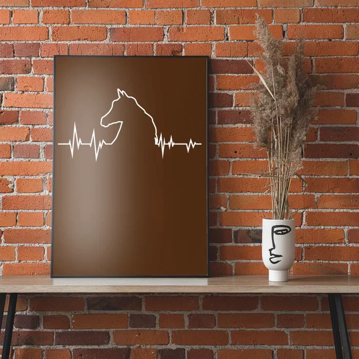 Horse Heart Beat Poster