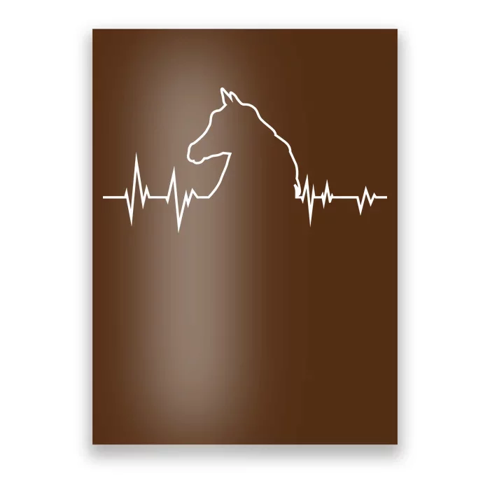 Horse Heart Beat Poster