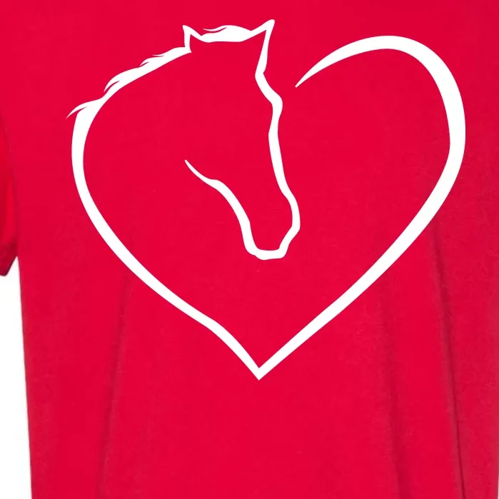 Horse Heart Logo Garment-Dyed Heavyweight T-Shirt