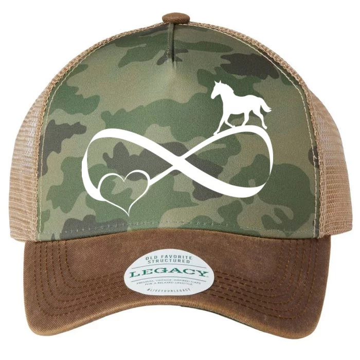 Horse Ribbon Of Love Legacy Tie Dye Trucker Hat