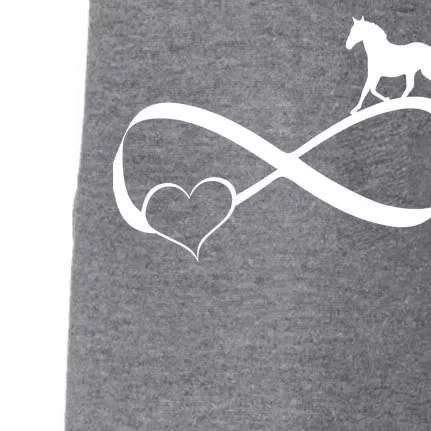 Horse Ribbon Of Love Doggie 3-End Fleece Hoodie