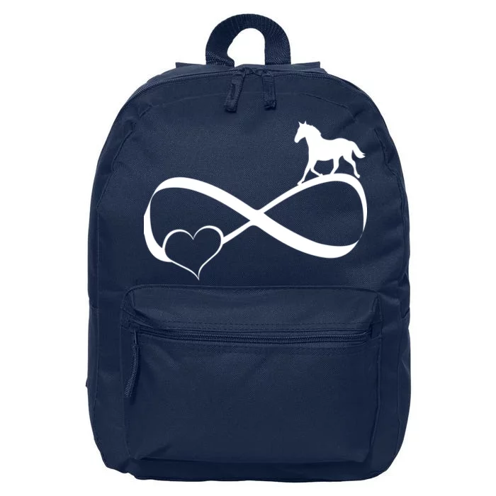 Horse Ribbon Of Love 16 in Basic Backpack