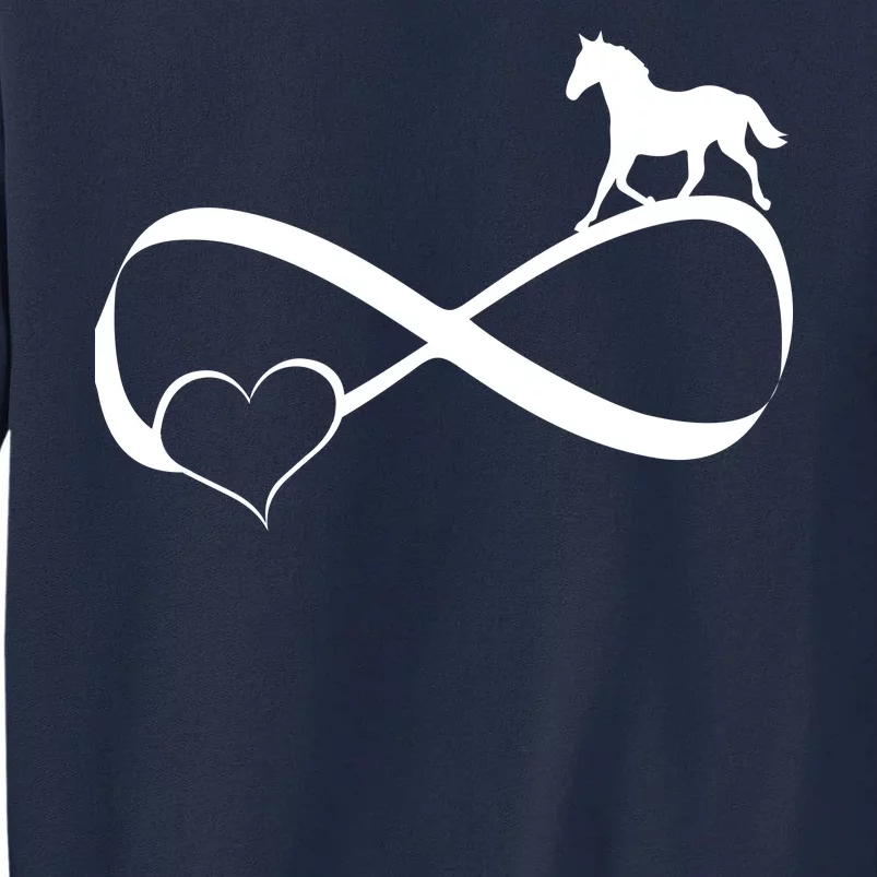 Horse Ribbon Of Love Tall Sweatshirt