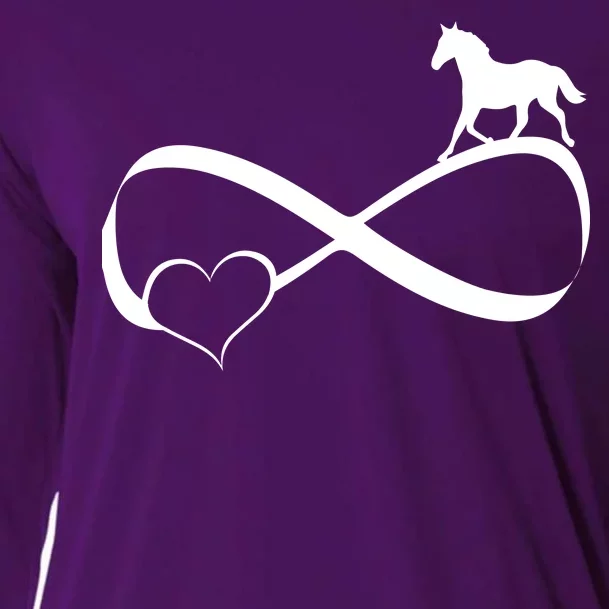 Horse Ribbon Of Love Cooling Performance Long Sleeve Crew